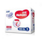 好奇(Huggies)银装 婴儿纸尿裤 （S号）148+16片（4kg-8kg）