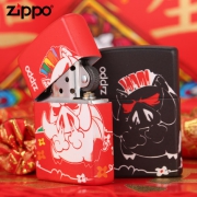 美国原装 zippo 芝宝 疯狂猪打火机