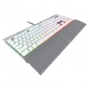 海盗船（Corsair）  K70 RGB MK.2 SE 机械游戏键盘 白色银轴限量版