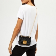 芙拉（FURLA）  METROPOLIS COMETA mini 女士天鹅绒单肩包