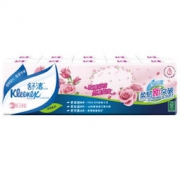 Kleenex 舒洁 迷你手帕纸 3层10包 玫瑰印花 *10件 49元（合4.9元/件）