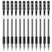 格立思 中性笔 0.5mm 黑色 10支笔 + 50支笔芯