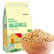 天地粮人 精品黄豆（可发豆芽 打豆浆 大豆 粗粮杂粮 大米伴侣）1kg 8.9元