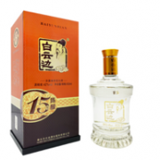 湖北名酒，白云边 15年陈酿 42度 浓酱兼香型白酒 450ml