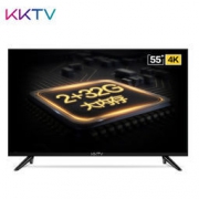 25日0点、新品发售： KKTV U55T5 55英寸 液晶平板电视 2599元包邮，返200元E卡