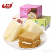 慕滋 三明治蒸蛋糕500g*2件