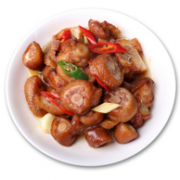 经典湘菜 ：聪厨 虎皮猪尾 400g
