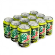限浙江， PEPSI 百事 激浪 柠檬味 碳酸饮料 330ml*12听
