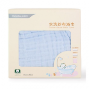 PurCotton 全棉时代 6层新生儿纱布浴巾 95x95cm  54元