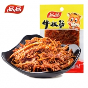 麻辣鲜香，品品 麻辣烧烤味 牛板筋 12gX20袋