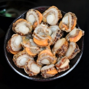 浩和 大个冷冻去壳扇贝肉 1kg 约70-90个左右 个个带黄