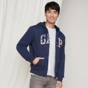 GAP 盖璞 356277 W E 男士LOGO加绒卫衣 *3件