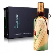 洋河 微分子微客 浓香型白酒 43.8度 500ml*5瓶