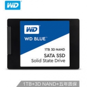 WD 西部数据 WDS100T2B0A Blue系列-3D版 SATA 固态硬盘 1TB 999元包邮