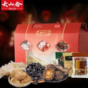 大山合 菌菇香菇干货珍品礼盒880g