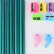 M&G 晨光 迷你卷笔刀+10支铅笔+握笔器