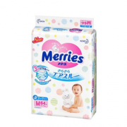 Merries 妙而舒 婴儿纸尿裤 M64片 4包装  303.6元包邮包税
