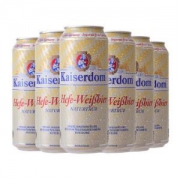 Kaiserdom 凯撒顿姆 白啤酒 500ml*6听 *2件