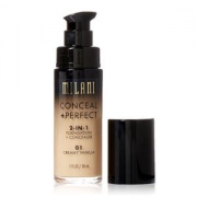 milani 水润遮瑕二合一粉底液 30ml *3件
