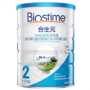 BIOSTIME 合生元 沃蓝系列 婴儿配方奶粉 2段 900g *2件 298.4元包邮（双重优惠，合149.2元/件）