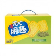 Tuc 闲趣 清咸薄脆饼干 香焙海苔味 礼盒装 900g *2件