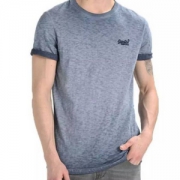 降￥20，Superdry 极度干燥 Orange Label系列 男士圆领渐变色短袖T恤 M10006TQ
