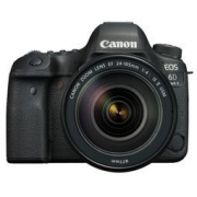 京东Canon 佳能 EOS 6D Mark II（EF 24-105mm f/4L II）全画幅单反相机套机 13699元包邮