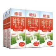 德亚（Weidendorf）全脂纯牛奶 200ml*6盒