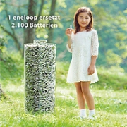 神价格！循环2100次+2100毫安！8节x2件 松下 eneloop AA 充电电池