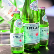 意大利进口 圣培露 充气天然矿泉水 250ml*6瓶