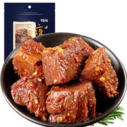 百草味 香辣味酱卤牛肉120g *2件 28.35元（2件75折，合14.18元/件）