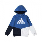 adidas 阿迪达斯 DM7082 男童连帽针织夹克