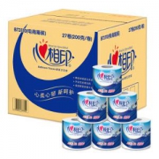 心相印 心柔系列 卷纸3层200g*27卷 *3件