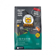 疯狂的小狗 小型犬狗粮 冻干双拼 2kg *3件  99元包邮