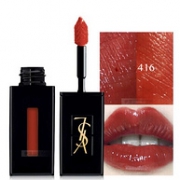 Yves Saint Laurent 圣罗兰 黑管镜面唇釉 416 小辣椒色