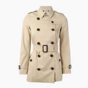 BURBERRY 博柏利 女士短款经典风衣外套