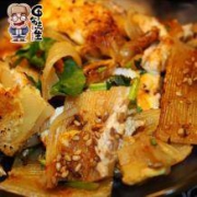 甲午先生 正宗东北烤冷面皮30片 配酱