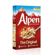 Alpen 欧倍 瑞士风味燕麦干果早餐麦片 原味 375g *10件