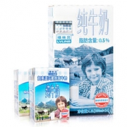 LVLINB 绿林贝 超高温灭菌 脱脂纯牛奶 200ml 24盒装 *2件 113元包邮（需用劵）