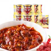 英潮 鲁西牛肉鲜椒酱 50g*8罐