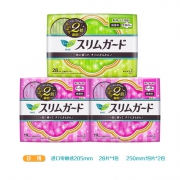 日本原装进口，花王 乐而雅 零触感日用姨妈巾 66片