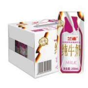 移动端：Lacheer 兰雀 唯鲜全脂牛奶 200ml*12