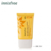 innisfree 悦诗风吟 自然关爱日护防晒霜 50ml SPF34 PA++ *2件 70元，买一送一