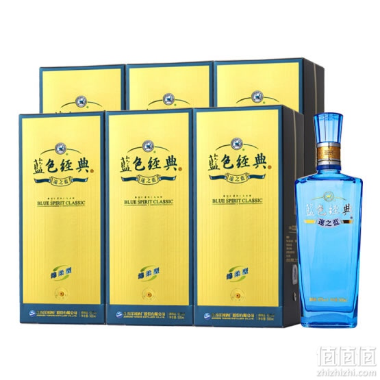 洋河蓝色经典邃之蓝白酒
