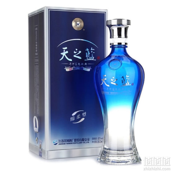 洋河蓝色经典天之蓝白酒