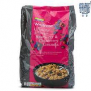 英国皇室 Waitrose 蔓越莓蓝莓麦片营养早餐 营养美味 1kg