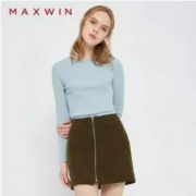 优衣库制造商，Maxwin 马威 女式春季修身素色长袖T恤 4色