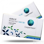 CooperVision 库博 倍明视 倍新隐形眼镜月抛6片 送伴侣盒