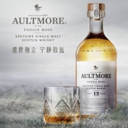 AULTMORE 欧摩 12年斯贝塞单一麦芽威士忌酒 700ml *3件 送白雪牌米酒300ml*3瓶 807.6元包邮