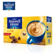 麦斯威尔 奶香速溶咖啡 780g共60条 39.9包邮（59.9-20）